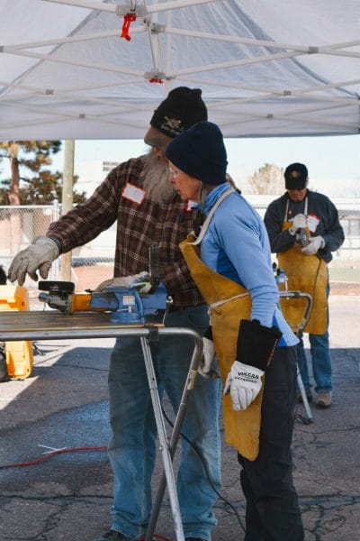 Guns to gardens event